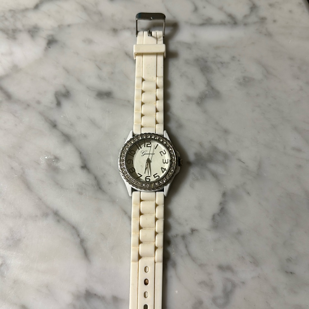 White Geneva Watch